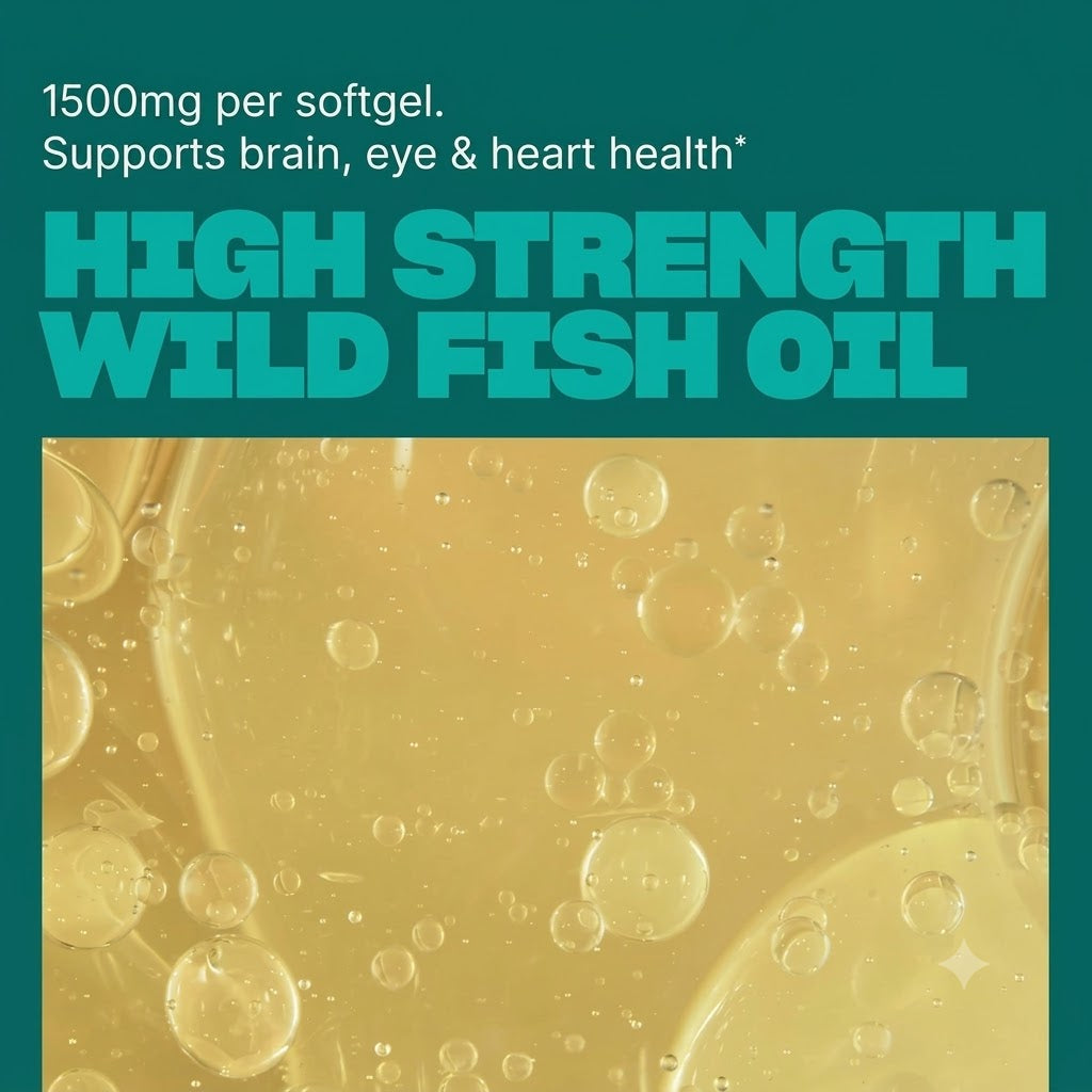 Swisse Wild Fish Oil Omega 3 Supplements for Women and Men | EPA DHA Fish Oil Supplements | Odorless - Helps Support Brain, Eye and Heart Health | High Strength 3000 mg | 400 Softgel Pills